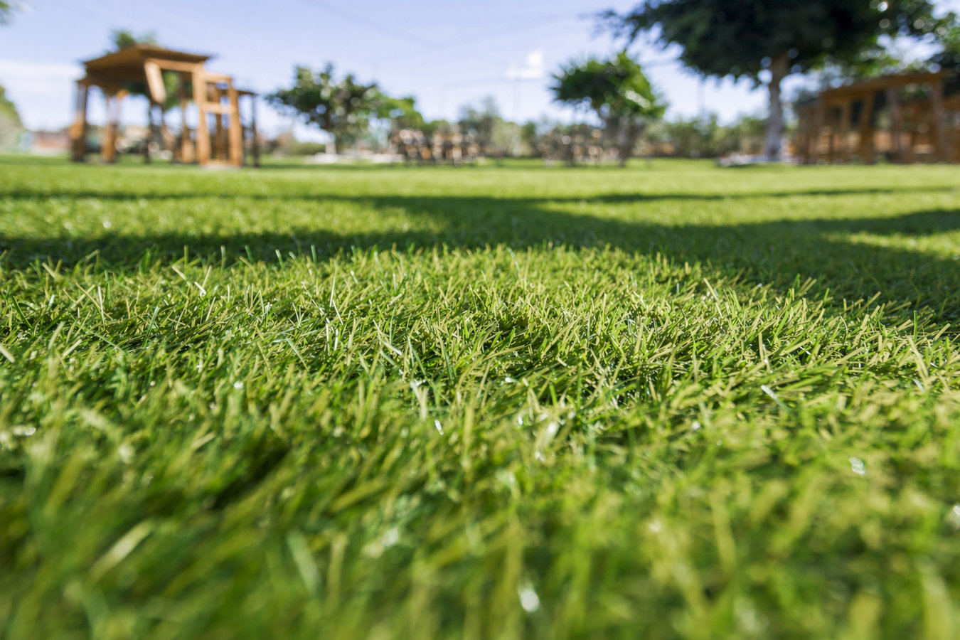 Artificial turf installation